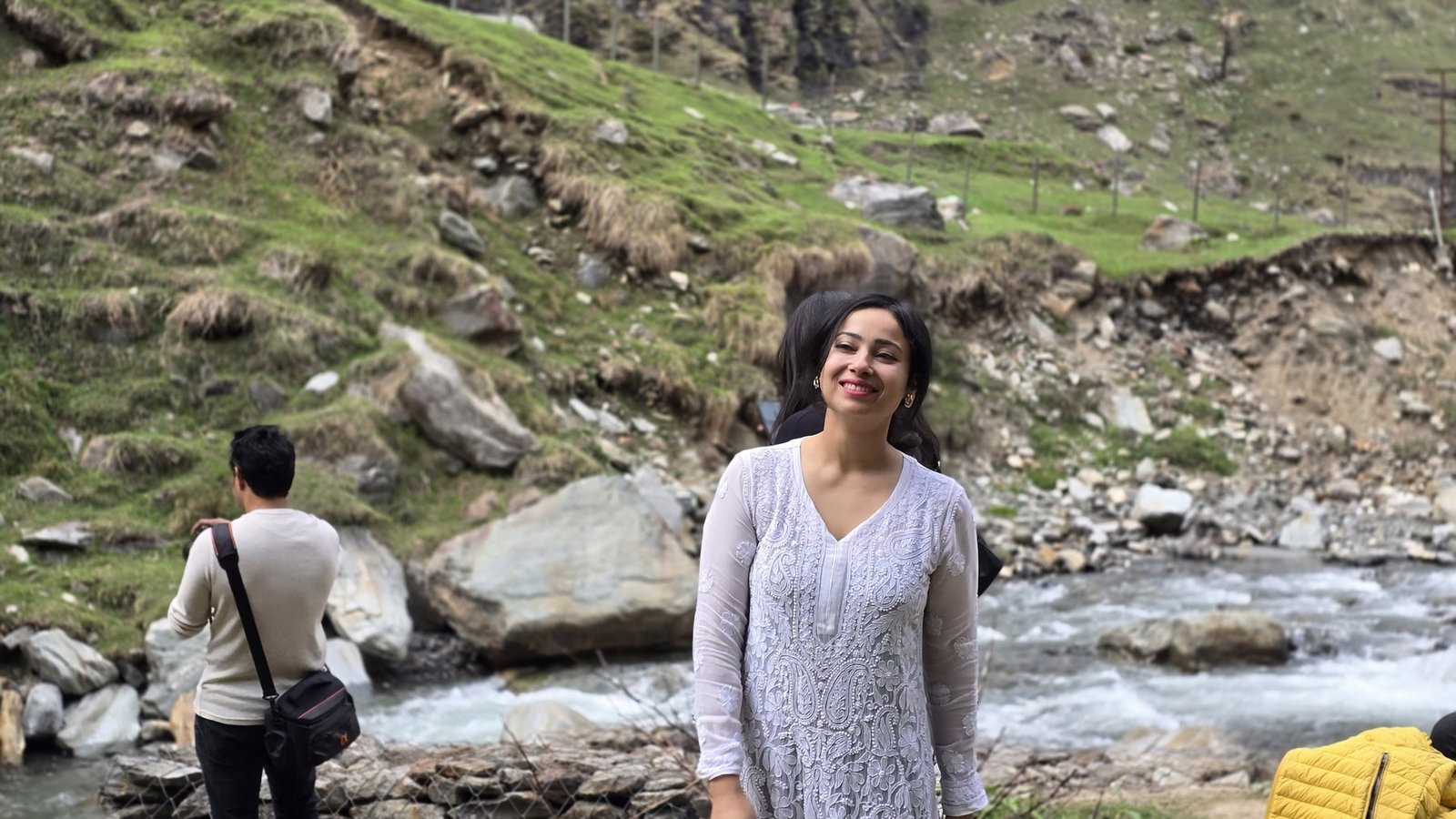 Village and mountain surroundings on the Kothi outing